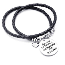Load image into Gallery viewer, The Love Between A Mother and Son is Forever Bracelet