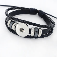 Load image into Gallery viewer, Fashion Zodiac Leather Bracelet With Charm Stone