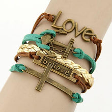 Load image into Gallery viewer, Vintage Multilayer Leather Bracelet