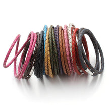Load image into Gallery viewer, Braided Leather Bracelet