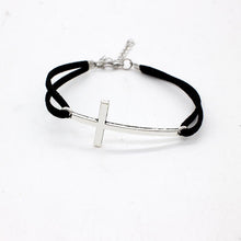 Load image into Gallery viewer, Tree of Life Triangle Leather Bracelet