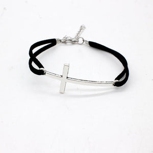 Tree of Life Triangle Leather Bracelet