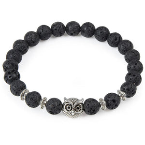Leopard Tiger Eye Lion Head Bracelet