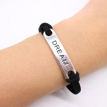 Load image into Gallery viewer, Tree of Life Triangle Leather Bracelet