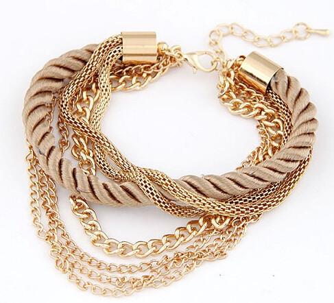 Lovely Rope Chain Decoration Bracelet