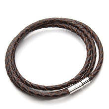 Load image into Gallery viewer, Braided Leather Bracelet