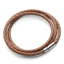 Load image into Gallery viewer, Braided Leather Bracelet