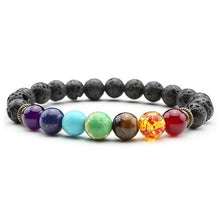 Load image into Gallery viewer, Natural Stone Yoga Bracelet