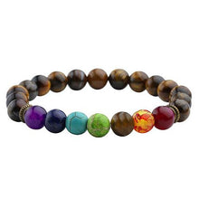 Load image into Gallery viewer, Natural Stone Yoga Bracelet