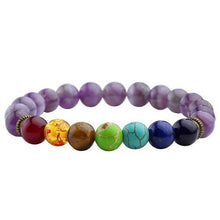 Load image into Gallery viewer, Natural Stone Yoga Bracelet