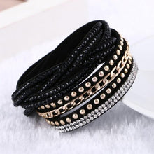 Load image into Gallery viewer, Lovely Leather Bracelet Punk Style