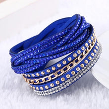 Load image into Gallery viewer, Lovely Leather Bracelet Punk Style