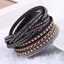 Load image into Gallery viewer, Lovely Leather Bracelet Punk Style