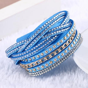 Lovely Leather Bracelet Punk Style