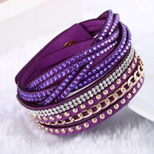 Load image into Gallery viewer, Lovely Leather Bracelet Punk Style