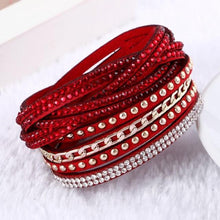 Load image into Gallery viewer, Lovely Leather Bracelet Punk Style
