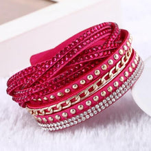 Load image into Gallery viewer, Lovely Leather Bracelet Punk Style