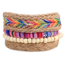 Load image into Gallery viewer, Leather Bracelet Men Multilayer Bracelet