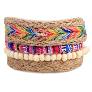 Leather Bracelet Men Multilayer Bracelet