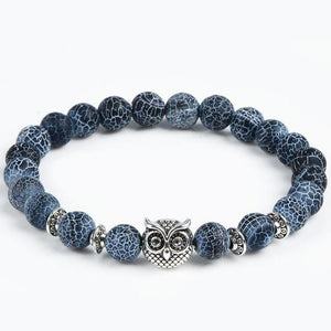 Leopard Tiger Eye Lion Head Bracelet