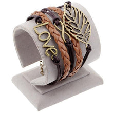 Load image into Gallery viewer, Vintage Bird Owls Anchor Bracelet