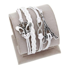 Load image into Gallery viewer, Vintage Bird Owls Anchor Bracelet