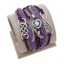 Load image into Gallery viewer, Vintage Bird Owls Anchor Bracelet