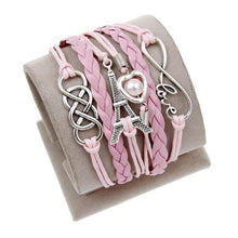 Load image into Gallery viewer, Vintage Bird Owls Anchor Bracelet