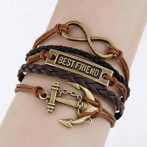 Vintage Multilayer Leather Bracelet