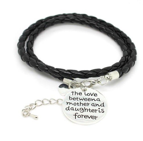 The Love Between A Mother and Daughter is Forever Bracelet