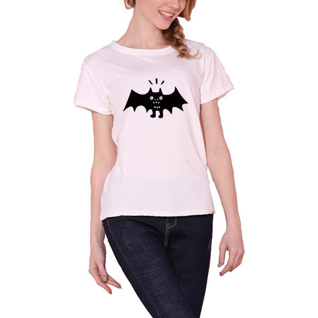 New Women T-Shirt Print Funny Casual