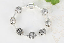 Load image into Gallery viewer, Fashion Silver Color Crystal Bracelet