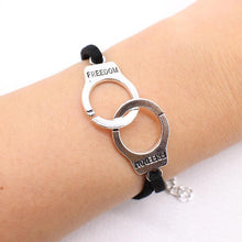 Load image into Gallery viewer, Tree of Life Triangle Leather Bracelet