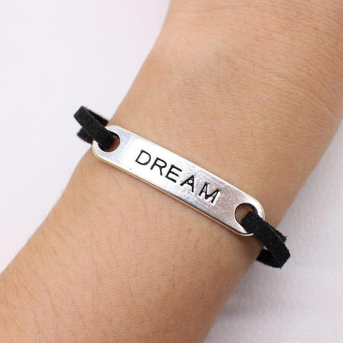 Tree of Life Triangle Leather Bracelet