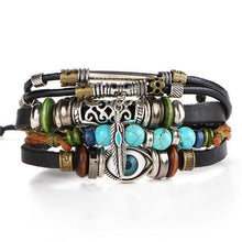 Load image into Gallery viewer, Punk Design Turkish Evil Eye Bracelet