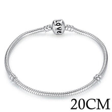 Load image into Gallery viewer, LOVE Snake Chain Bracelet
