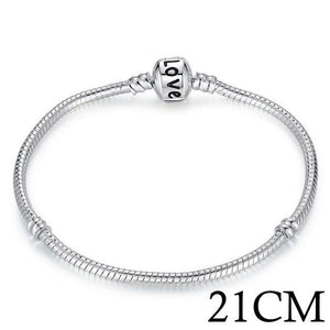 LOVE Snake Chain Bracelet