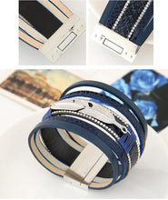 Load image into Gallery viewer, Lovely Alloy Feather Leaves Bracelet