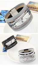 Load image into Gallery viewer, Lovely Alloy Feather Leaves Bracelet