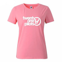 Load image into Gallery viewer, Women Twenty One Pilots Letters Print  T-Shirt