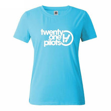 Load image into Gallery viewer, Women Twenty One Pilots Letters Print  T-Shirt