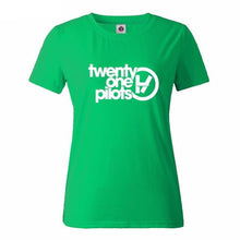 Load image into Gallery viewer, Women Twenty One Pilots Letters Print  T-Shirt