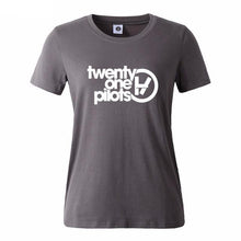 Load image into Gallery viewer, Women Twenty One Pilots Letters Print  T-Shirt