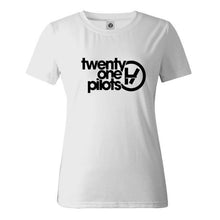 Load image into Gallery viewer, Women Twenty One Pilots Letters Print  T-Shirt