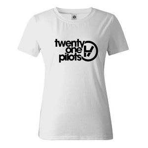Women Twenty One Pilots Letters Print  T-Shirt