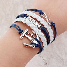 Load image into Gallery viewer, Infinite Double Leather Bracelet