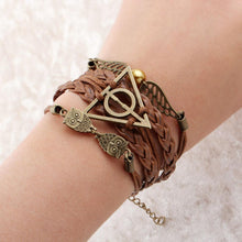 Load image into Gallery viewer, Infinite Double Leather Bracelet