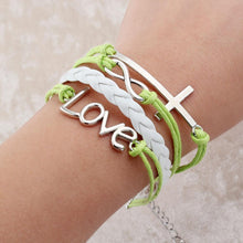 Load image into Gallery viewer, Infinite Double Leather Bracelet