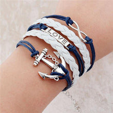 Load image into Gallery viewer, Infinite Double Leather Bracelet