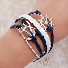 Load image into Gallery viewer, Infinite Double Leather Bracelet